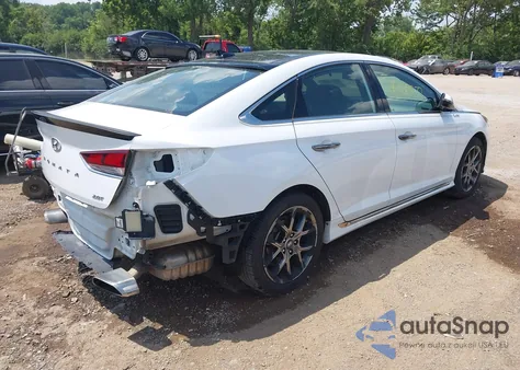 2018 Hyundai Sonata Limited 2.0T+ from USA, damaged, VIN 5NPE34AB3JH714407